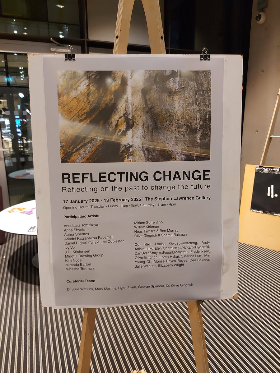 We are currently exhibiting two artworks at University of Greenwich! More information about Reflecting Change here greenwichunigalleries.co.uk/reflecting-cha…
#digitalarts #artandscience #phenotypica #animation #art #exhibition