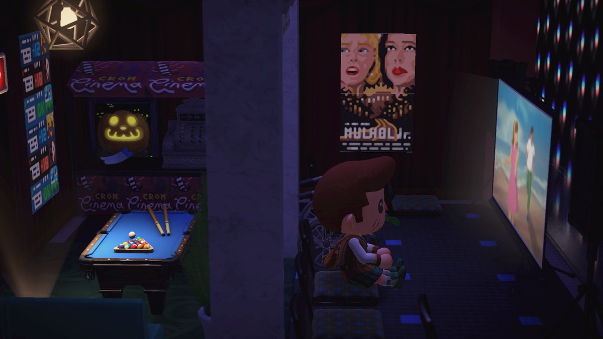 BabalKabak's tweet photo. I made Mulholland Drive's poster into Animal Crossing a while ago ; I have 2 others (Jurassic Park + Braveheart) and planning to make some more in the future. #DavidLynch #ACNH #ACNHDesign https://t.co/9d8s1KbLh9