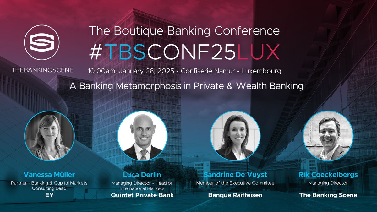 What transformative changes have we seen in Private and Wealth banking in recent years? What are the key drivers of change that will have the biggest impact on the future? 

Join us  for a deep dive on the top-of-mind topics of today👇
hubs.la/Q033tkg80