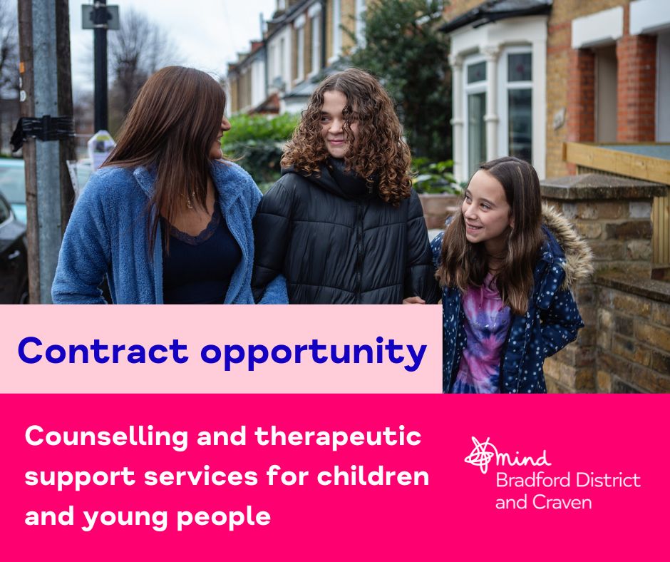 🌟 Exciting Opportunity: Supporting Young Minds! 🌟

We’re thrilled to announce a new contract opportunity for providing counselling and therapeutic support services to children and young people.💙

Download info pack on our website:
ow.ly/H88750UKTA3