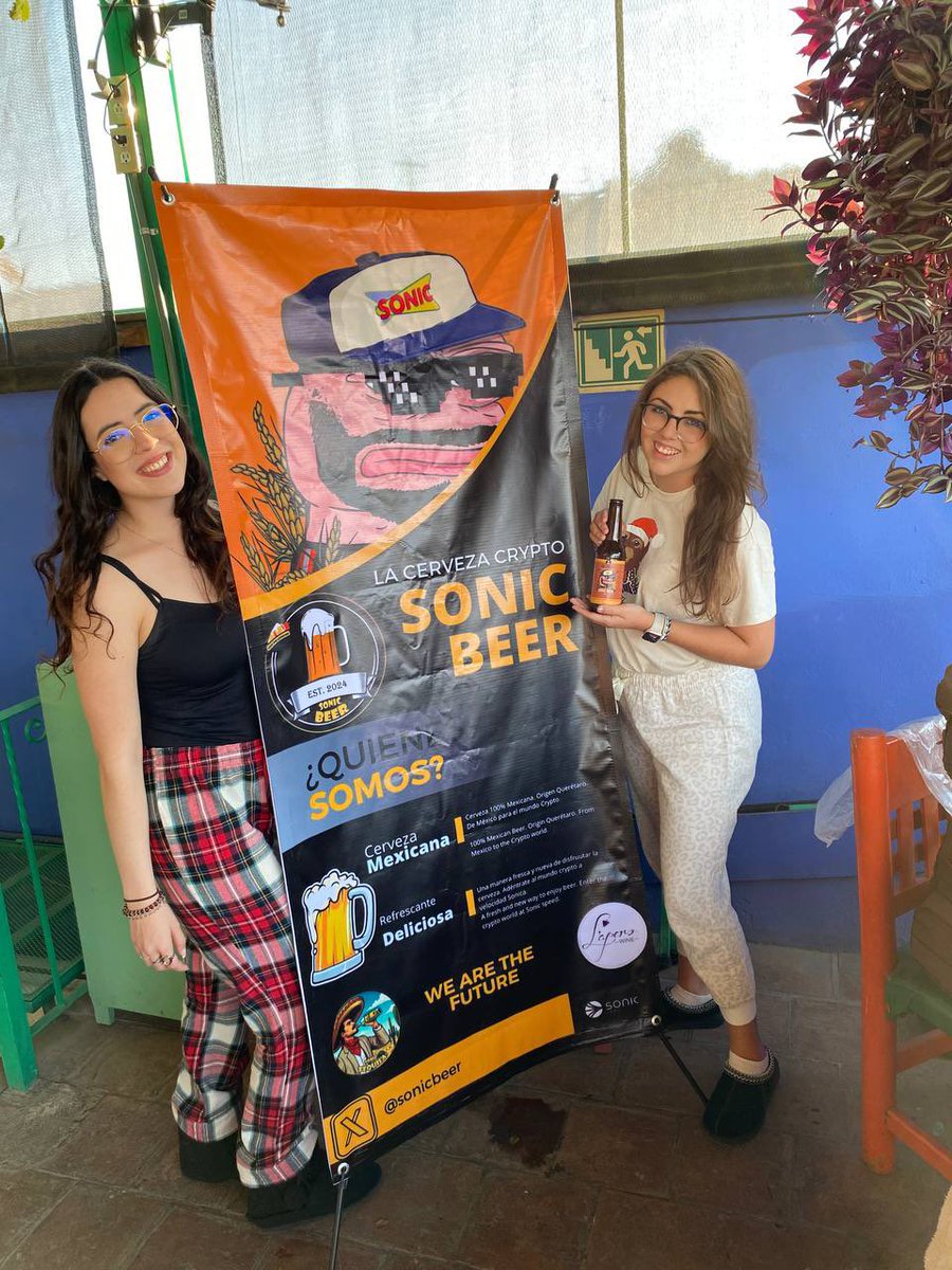 <a href="/AndreCronjeTech/">Andre Cronje</a> Just imagine sonic beer 🍻 

$sBEER brewing in Mexico currently &amp; all over the blockchain 🍻