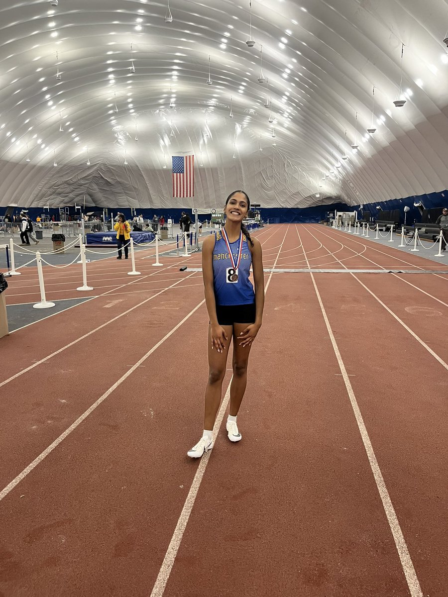 Huge night last night for Janiece Reyes who jumped 4'10" hitting a PR and coming in 5th. She then triple jumped for the first time in competition &amp; jumped 32'8" coming in 5th place also. Great job Janiece. <a href="/MTHS_Sports/">Manchester Twp. H.S. Sports Updates</a> <a href="/cjrash88/">Coach Rash</a> <a href="/MTownGirlsTrack/">Manchester Twp Girls Spring Track</a>