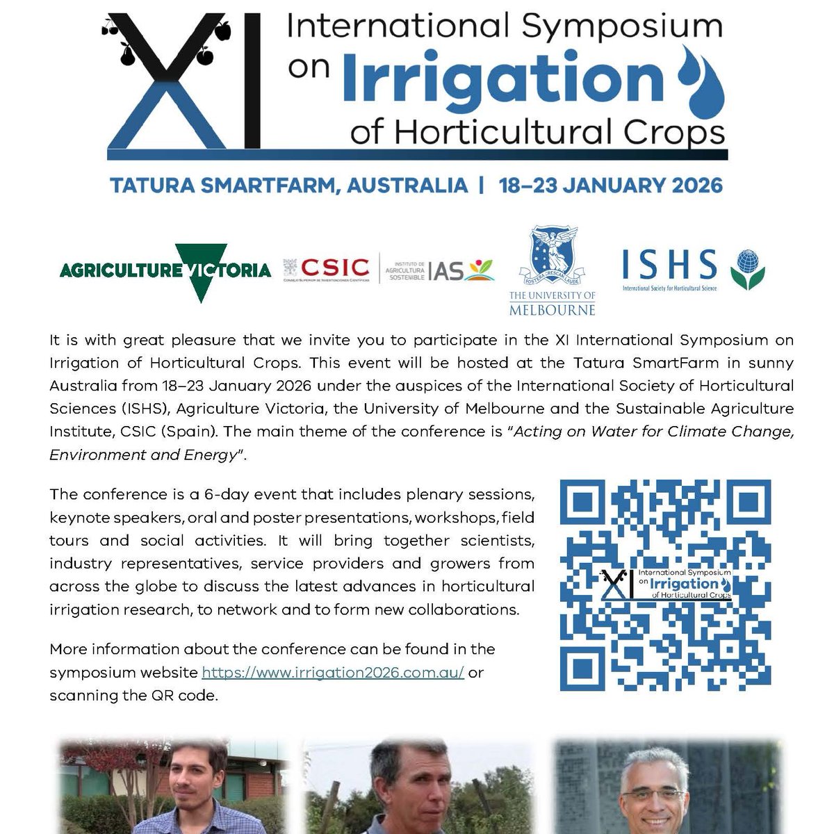 IAS-CSIC (@ias_csic) on Twitter photo 📢 XI International Symposium on Irrigation of Horticultural Crops
#scienceforagricultura #CSIC <a href="/CSICdivulga/">CSIC Divulga</a> <a href="/CSICAndalExtrem/">CSIC Andalucía y Extremadura</a> <a href="/IAS_CSIC/">IAS-CSIC</a> @Quantalab <a href="/ZarcoTejada/">Pablo J. Zarco-Tejada</a> <a href="/VicGovAg/">Agriculture Victoria</a> <a href="/UniMelb/">University of Melbourne</a> <a href="/ishs_hort/">ISHS</a>
<a href="/Univcordoba/">Universidad Córdoba</a> <a href="/ETSIAMCordoba/">ETSIAM - Universidad de Córdoba</a> <a href="/AgronomiaUCO/">DAUCO</a> <a href="/IfapaJunta/">IFAPA</a>
ias.csic.es/?p=36974 📢 XI International Symposium on Irrigation of Horticultural Crops
#scienceforagricultura #CSIC <a href="/CSICdivulga/">CSIC Divulga</a> <a href="/CSICAndalExtrem/">CSIC Andalucía y Extremadura</a> <a href="/IAS_CSIC/">IAS-CSIC</a> @Quantalab <a href="/ZarcoTejada/">Pablo J. Zarco-Tejada</a> <a href="/VicGovAg/">Agriculture Victoria</a> <a href="/UniMelb/">University of Melbourne</a> <a href="/ishs_hort/">ISHS</a>
<a href="/Univcordoba/">Universidad Córdoba</a> <a href="/ETSIAMCordoba/">ETSIAM - Universidad de Córdoba</a> <a href="/AgronomiaUCO/">DAUCO</a> <a href="/IfapaJunta/">IFAPA</a>
ias.csic.es/?p=36974
