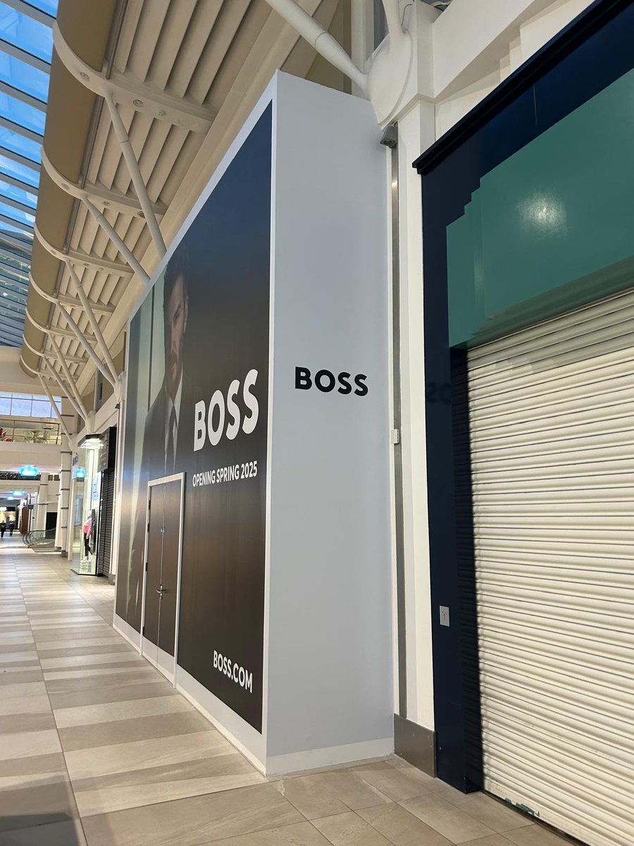 ThePrintedImage's tweet photo. Our recent print and installation project for @atLiffeyValley Shopping Centre for their new BOSS store opening soon.
Thank you to Liffey Valley Shopping Centre for trusting us with this project.
https://t.co/Ozpt4qvpw1
#PrintInstallations #Singage #MarketingSoultionsProvider #PrintIreland #WOWSigns