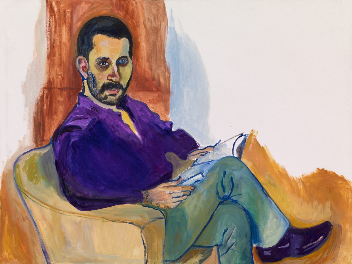 victoriamiro's tweet image. At Home: Alice Neel in the Queer World opens next week at Victoria Miro (private view: 29 January, 6–8pm). The exhibition highlights the Neel's long commitment to depicting the human condition and her practice of painting people from many walks of life: victoria-miro.com/exhibitions/64…