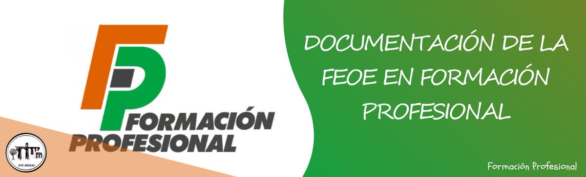 DOCUMENTACIÓN DE LA FEOE EN FORMACIÓN PROFESIONAL
IES «SAN PEDRO DE ALCÁNTARA»: 29 de enero de 16:00 a 19:00 horas
IES «LOUSTAU VALVERDE»: 30 de enero de 16:00 a 19:00 horas
GOOGLE MEET: 6 y 13 de febrero de 16:30 a 19:00 horas
INSCRIPCIONES: rfp.educarex.es/inscripciones/…