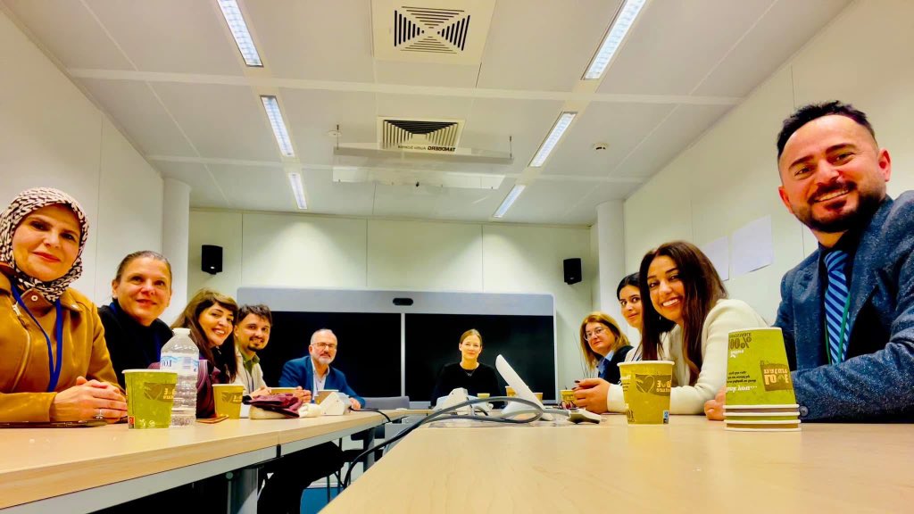YouthBridgeDev1's tweet photo. Advocacy week in Brussels meeting with EU officials. At Youth Bridge Org., we're committed to strengthening human rights advocacy and building partnerships for positive change. Thanks to our partners at the @UnPontePer for their support in coordinating these vital discussions. https://t.co/MPoe4ywoTg
