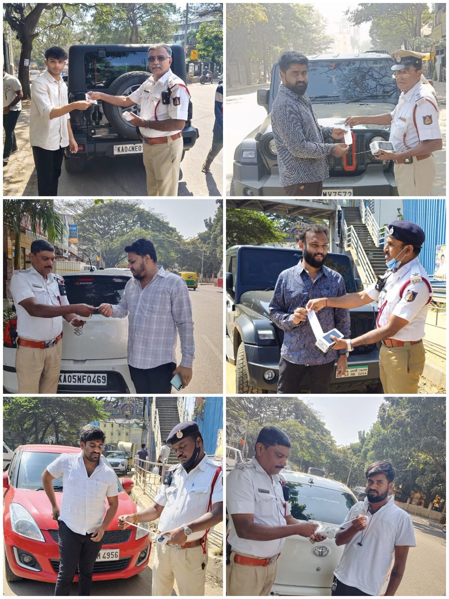 HALASURU GATE TRAFFIC BTP (@hgatetrafficps) on Twitter photo ಹಲಸೂರು ಗೇಟ್ ಸಂಚಾರ ಪೊಲೀಸ್ ಠಾಣಾ ವ್ಯಾಪ್ತಿಯಲ್ಲಿ ವಾಹನಗಳಿಗೆ ಟಿಂಟೆಡ್ ಗ್ಲಾಸ್ ಅಳವಡಿಸಿ, ಸಂಚರಿಸುತ್ತಿದ್ದ ವಾಹನ ಸವಾರರ ವಿರುದ್ಧ ವಿಶೇಷ ಕಾರ್ಯಾಚರಣೆ ನಡೆಸಿ IMV ರೀತ್ಯಾ ಪ್ರಕರಣಗಳನ್ನು ದಾಖಲಿಸಿ ಟಿಂಟೆಡ್ ಗ್ಲಾಸ್ ಬಳಸದಂತೆ ಸಾರ್ವಜನಿಕರಲ್ಲಿ ಜಾಗೃತಿ ಮೂಡಿಸಲಾಯಿತು . <a href="/CPBlr/">CP Bengaluru ಪೊಲೀಸ್ ಆಯುಕ್ತ ಬೆಂಗಳೂರು</a> <a href="/Jointcptraffic/">Joint CP, Traffic, Bengaluru</a> <a href="/DCPTrWestBCP/">DCP TRAFFIC WEST</a> <a href="/acpcentraltrf/">ACP CENTRAL TRAFFIC BTP</a> ಹಲಸೂರು ಗೇಟ್ ಸಂಚಾರ ಪೊಲೀಸ್ ಠಾಣಾ ವ್ಯಾಪ್ತಿಯಲ್ಲಿ ವಾಹನಗಳಿಗೆ ಟಿಂಟೆಡ್ ಗ್ಲಾಸ್ ಅಳವಡಿಸಿ, ಸಂಚರಿಸುತ್ತಿದ್ದ ವಾಹನ ಸವಾರರ ವಿರುದ್ಧ ವಿಶೇಷ ಕಾರ್ಯಾಚರಣೆ ನಡೆಸಿ IMV ರೀತ್ಯಾ ಪ್ರಕರಣಗಳನ್ನು ದಾಖಲಿಸಿ ಟಿಂಟೆಡ್ ಗ್ಲಾಸ್ ಬಳಸದಂತೆ ಸಾರ್ವಜನಿಕರಲ್ಲಿ ಜಾಗೃತಿ ಮೂಡಿಸಲಾಯಿತು . <a href="/CPBlr/">CP Bengaluru ಪೊಲೀಸ್ ಆಯುಕ್ತ ಬೆಂಗಳೂರು</a> <a href="/Jointcptraffic/">Joint CP, Traffic, Bengaluru</a> <a href="/DCPTrWestBCP/">DCP TRAFFIC WEST</a> <a href="/acpcentraltrf/">ACP CENTRAL TRAFFIC BTP</a>