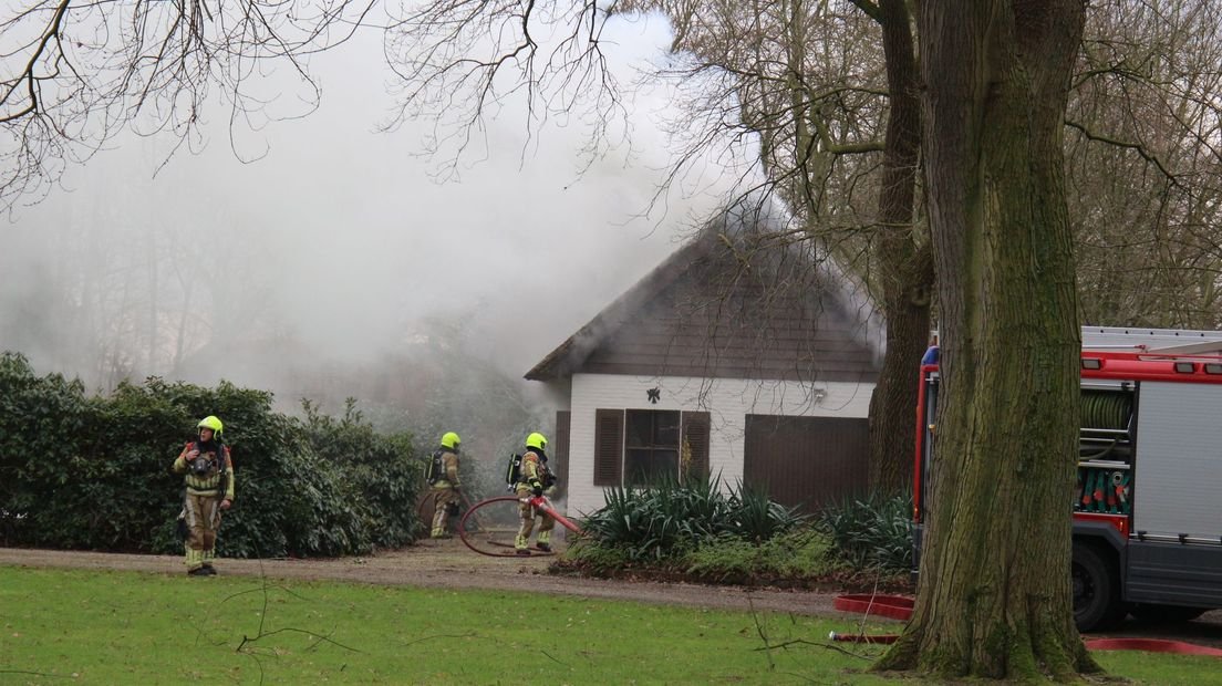 Brand in bijgebouw Sevenum
