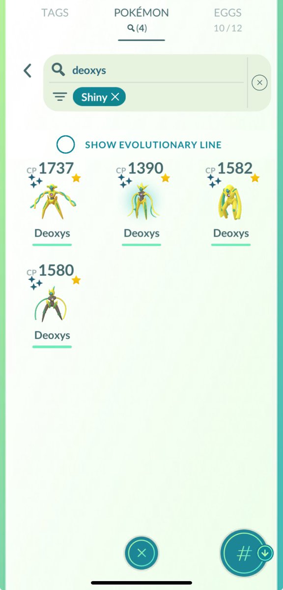futtahoshineko's tweet photo. 👽🧬Shiny Deoxys ครบแล้ว 
ตีมาหลายปีกว่าจะได้ ตัวแรกปี2020
✨Normal 2020
✨Attack 2025 ล่าสุดเลย
✨Defense 2022
✨Speed 2022
#PokemonGoRaidHour
#ShinyPokemon https://t.co/1p6yc6zsMI