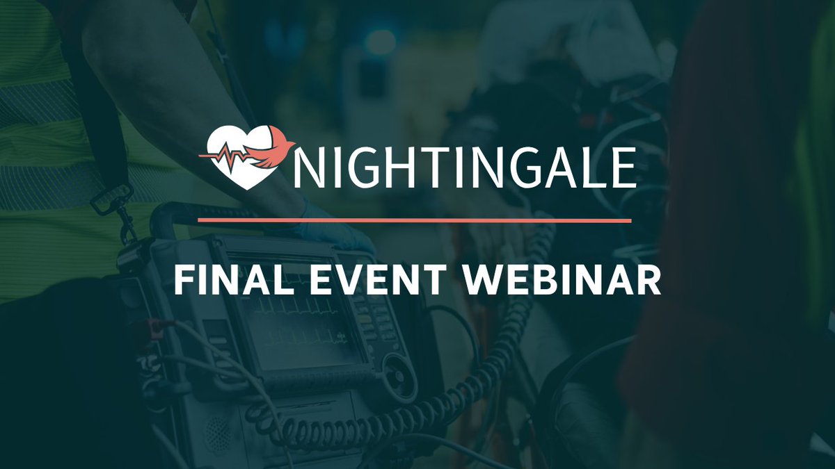 NIGHTINGALE Project (@ngtriageeu) on Twitter photo Missed the NIGHTINGALE Final Event? Watch the full event on our YouTube channel and don't forget to subscribe: youtube.com/watch?v=qvsBIV… Missed the NIGHTINGALE Final Event? Watch the full event on our YouTube channel and don't forget to subscribe: youtube.com/watch?v=qvsBIV…