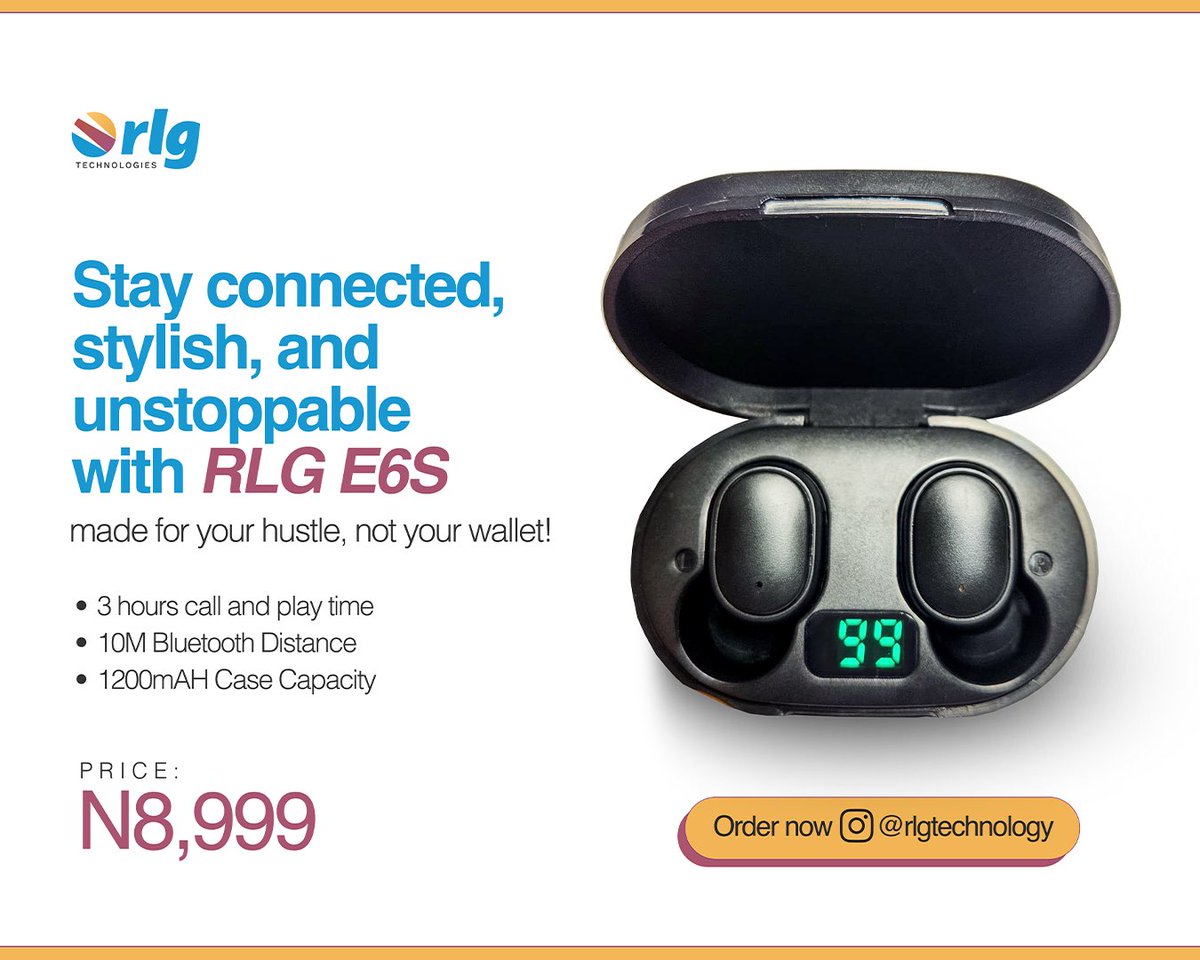 rlgtechnologyy's tweet image. Stay connected, at great prices

#launchsale #revolutionintech #ordernow