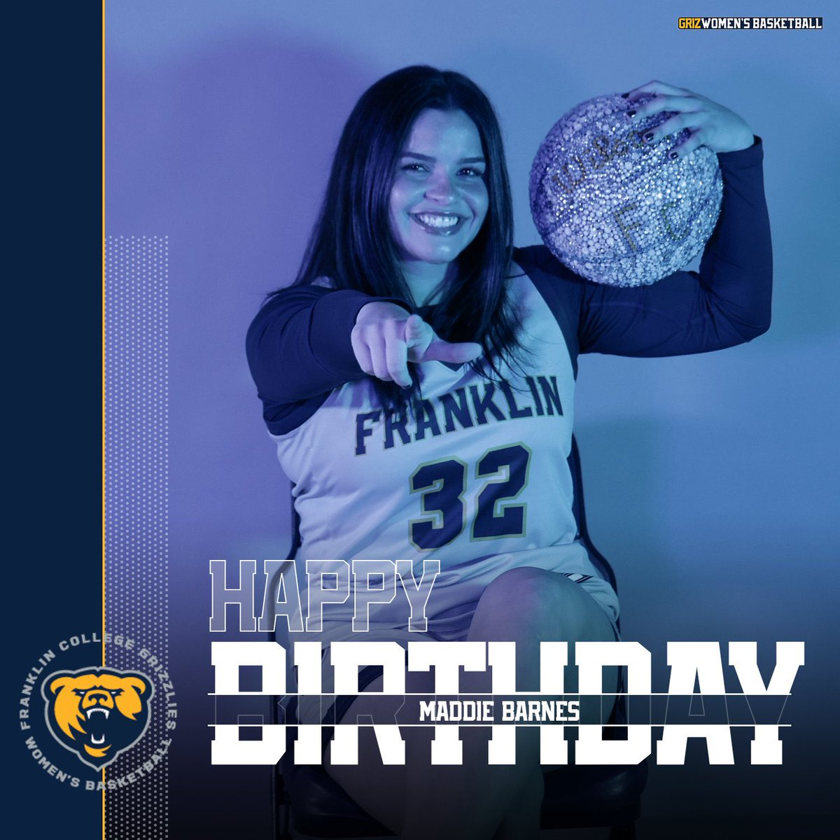 Happy birthday, #32 <a href="/Maddiebarnes32/">Maddie B</a> Have the best day 🥳