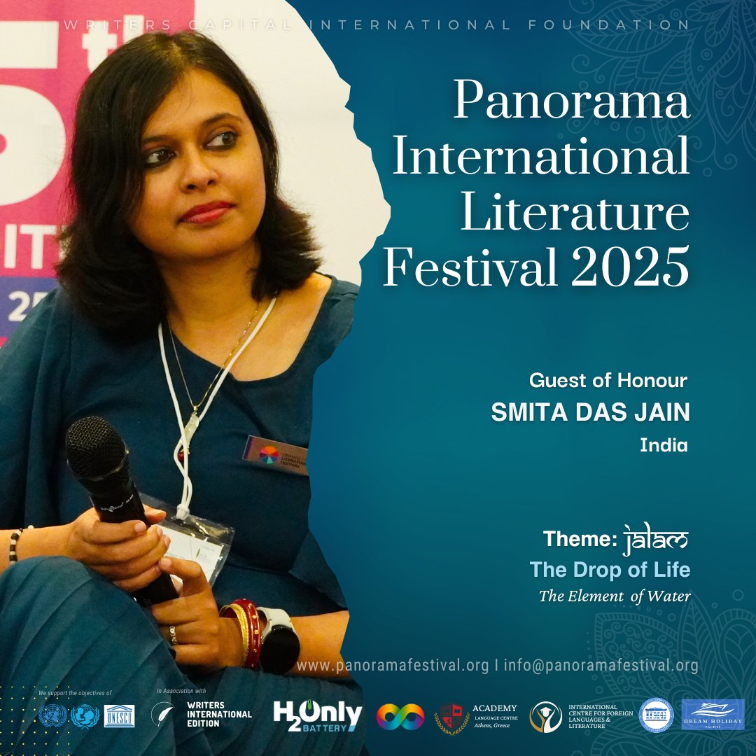 Honored to be invited as the Guest of Honour at the Panorma International Literature Festival 2025! 🌍 A unique opportunity to exchange ideas with writers from 86 countries &amp; grow as a storyteller.  ✍️✨ #WritingCommunity #Grateful #Storytelling
