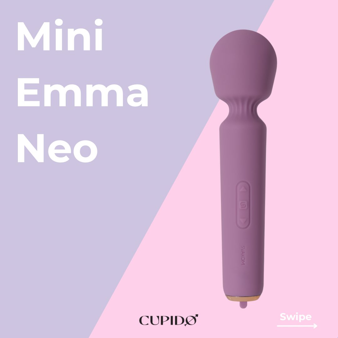 CupidoNLX's tweet photo. Ontdek de Svakom Mini Emma Neo Wand!

#valentijnsdag #fyp #mini #emma #neo #wand https://t.co/EeXQNMsuvG