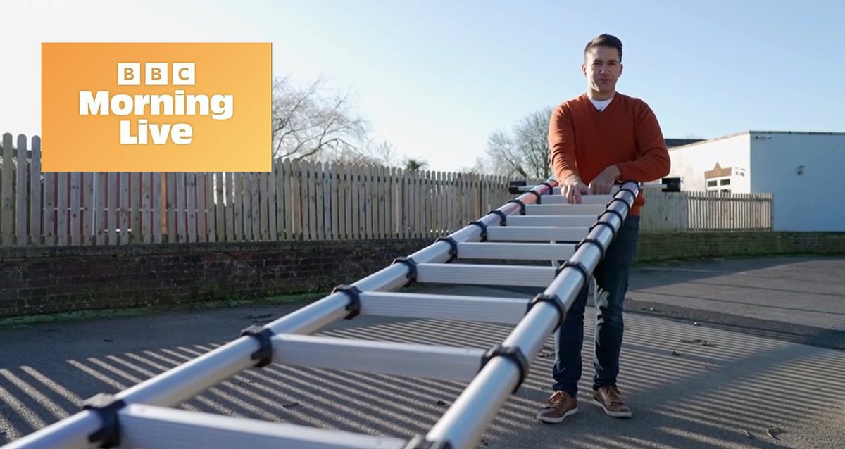 📺 Did you catch the Ladder Association on <a href="/BBC/">BBC</a> One's Morning Live show yesterday, highlighting the dangers of substandard imported telescopic ladders available for sale to UK consumers via online platforms? Watch on iPlayer (segment starts at 11mins): lnkd.in/ebPB2PTz