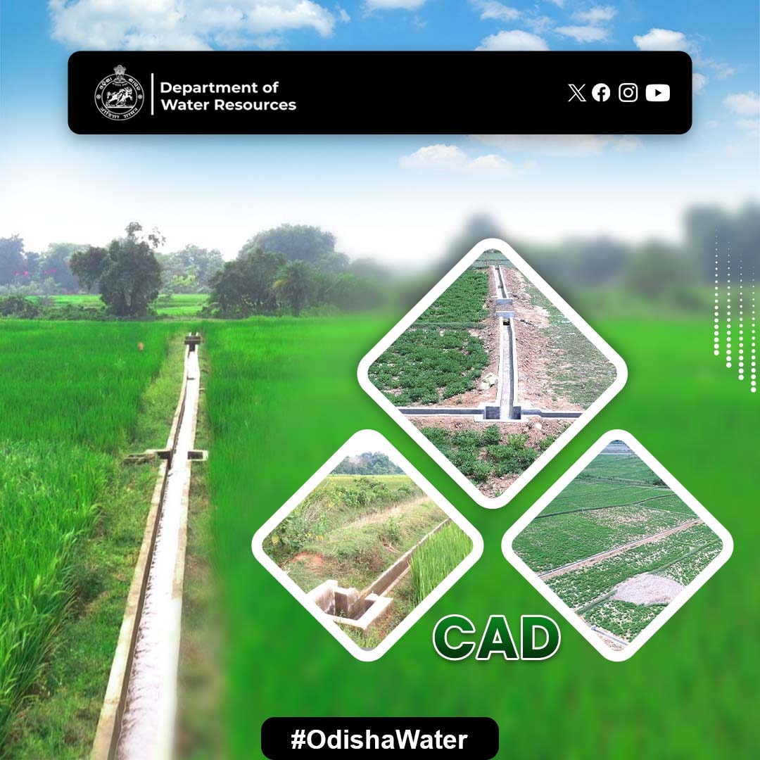 OdishaWater's tweet photo. #FieldChannelWork!
183m RCC lined channel with 12 hydraulic structures constructed to irrigate 8.18 ha of farmland under Deo Irrigation Command, Balabhadrapur, #MayurbhanjDistrict. #OdishaWater #CAD
@CMO_Odisha @DC_Odisha @_anugarg @IPR_Odisha @OIIPCRA_OCTDMS @OLICLTD @ltd_occ https://t.co/lNgxH40EG5