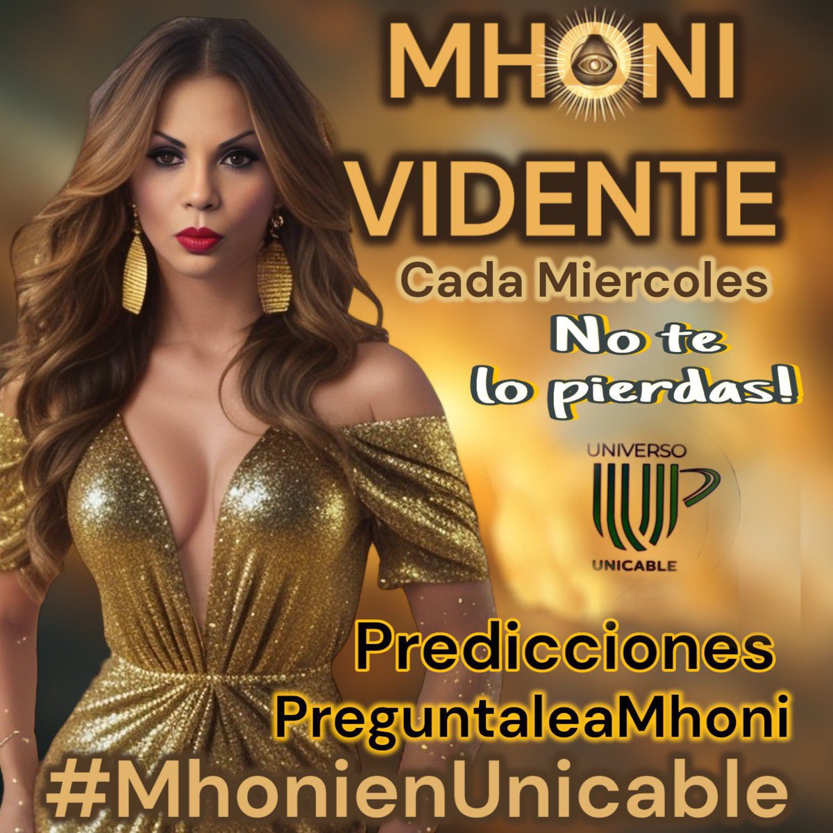 mhonividente's tweet image. Amigos es #Miércoles de #Predicciones y #PreguntaleaMhoni su programa favorito por @UnicableOficial #MhonienUnicable a las 5.50 De la Mañana participa llamando al estudio #MhonienUnicable #22deEnero #Mhonividente y repetición a las 12.15 de la medianoche