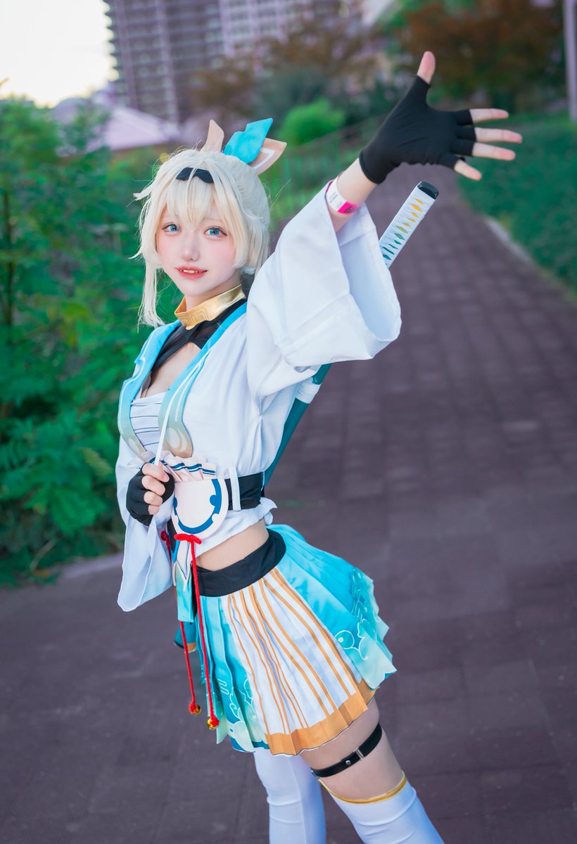 「ござる～！」
風真いろは⇒るぴ姫さん@himesamahimeda

#かみこす #cosplay