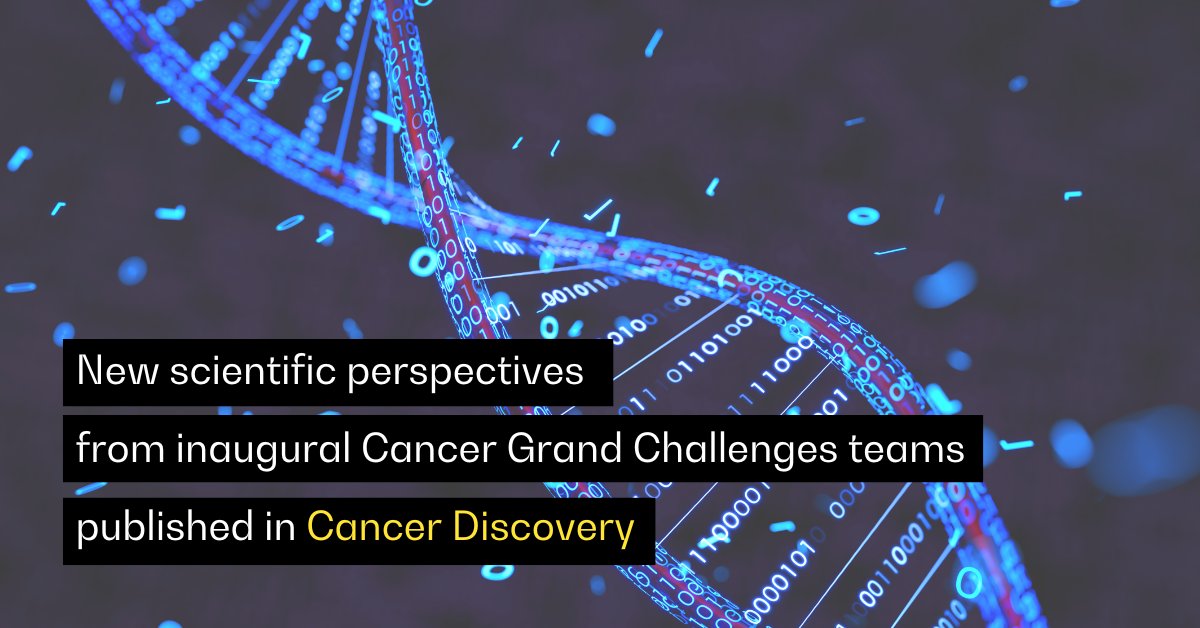 Cancer Grand Challenges (@cancergrand) on Twitter photo In the January issue of <a href="/CD_AACR/">Cancer Discovery</a>, the 4⃣ inaugural #CancerGrandChallenges teams reflected on the lessons learnt, and highlight how they addressed their respective challenges, advancing their fields and changing the way we think about and study cancer.
Links in thread below 👇 In the January issue of <a href="/CD_AACR/">Cancer Discovery</a>, the 4⃣ inaugural #CancerGrandChallenges teams reflected on the lessons learnt, and highlight how they addressed their respective challenges, advancing their fields and changing the way we think about and study cancer.
Links in thread below 👇