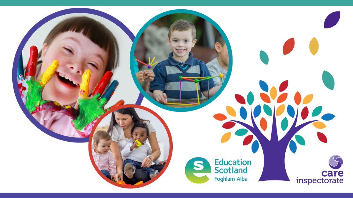 The Quality improvement framework for the early learning and childcare sectors was released online on 14 January 2025. The Care Inspectorate and Education Scotland will begin to use the new framework for inspection from September 2025. 

🔗education.gov.scot/inspection-and…