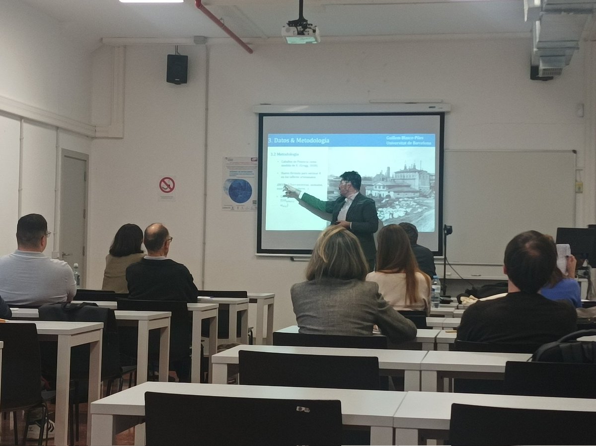Speaking about: "Patterns of non-European Industrialization"  at the III Doctoral Session of the XIV International Congress of the <a href="/_AEHE/">AEHE</a> .