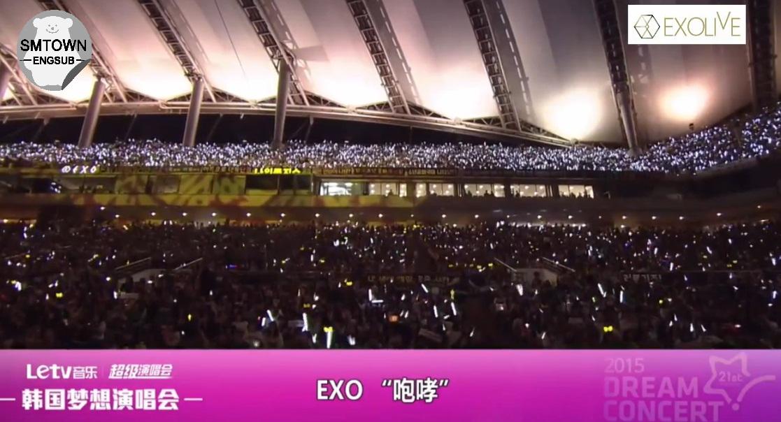 Hl_chena's tweet photo. Thread of exol being direspectful to other group at the venue (dream concert, award show, sbs, kbs, mbc gayo) 💀

1. When exols dominate the venue at dream concert, they're so loud doing fanchant for exo, but when other group perfomed they're just- https://t.co/TYwngx9Atv