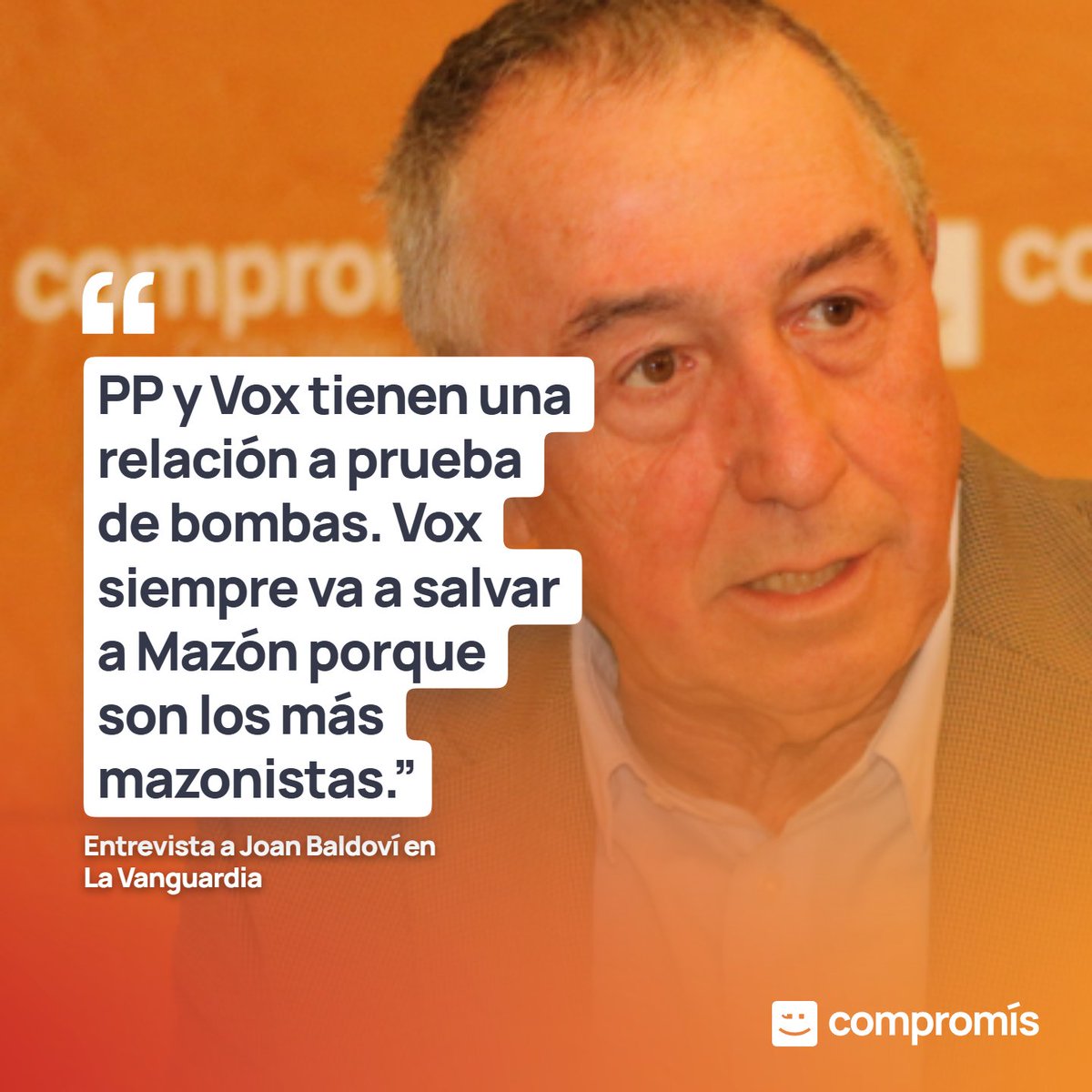 Extensa entrevista a Joan Baldoví en La Vanguardia: lavanguardia.com/local/valencia…
