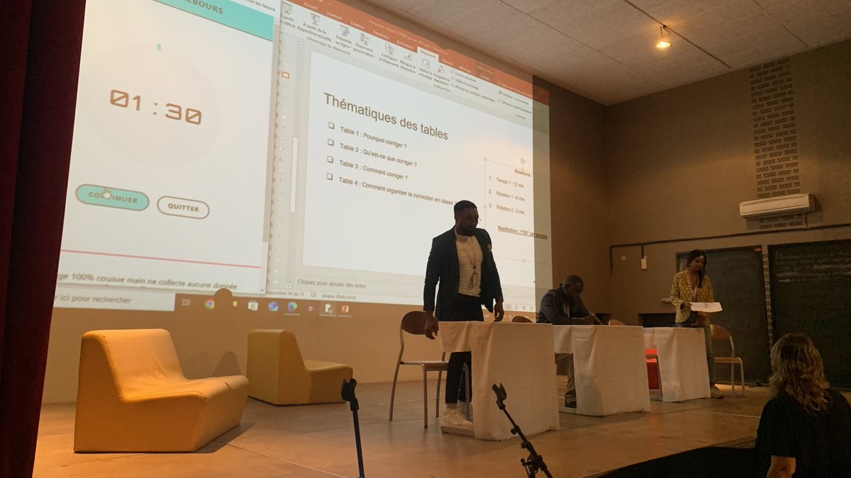 TGregorcik's tweet photo. Séance de World café sur l’évaluation pour les P@pi de la ZAO à l’IRF de Dakar. https://t.co/ztbnGOXCol