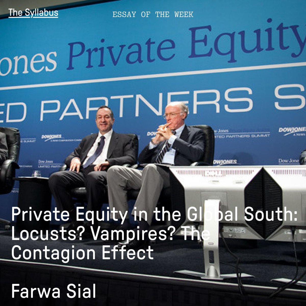 Private equity firms are tearing through the Global South. Our essay of the week traces how these firms are exporting a predatory playbook that worsens inequality and locks nations into cycles of debt-fueled dependency.

By <a href="/farwasial/">Farwa Sial</a> in <a href="/DevEconNetwork/">IDEAs</a>

buff.ly/3CffVXw