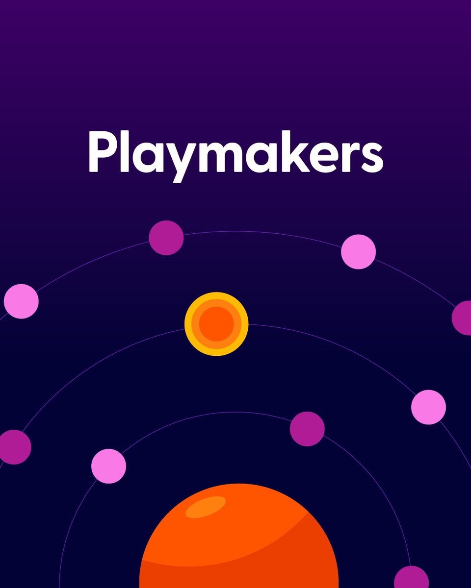 PeoplePlaybook's tweet photo. A Playmaker is a skilled facilitator and/or learning designer who specializes in crafting and delivering purposeful, practical, and playful development experiences for teams and leaders. They possess expertise in creating engaging environments that foster growth &amp; collaboration. https://t.co/updBP0CWGP