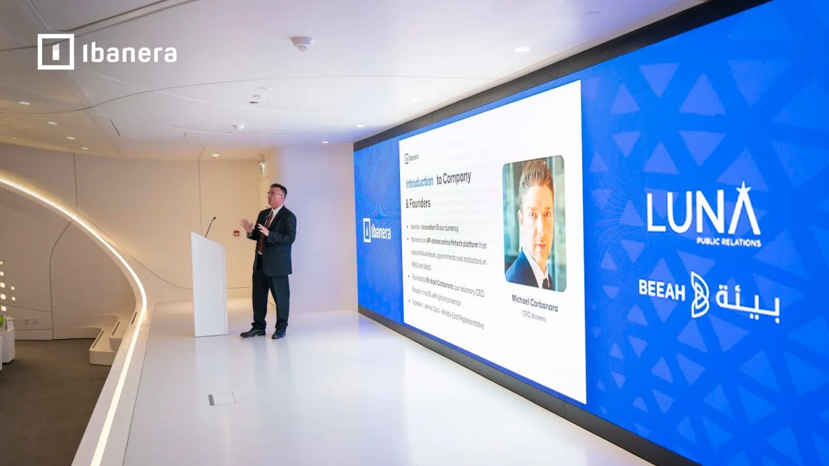 📌 Ibanera at BEEAH Group

We were excited to present our solutions to BEEAH Holdings, showcasing how Ibanera drives value and efficiency. BEEAH is shaping a sustainable, smart future with innovation that empowers businesses and economies to thrive. 🌐