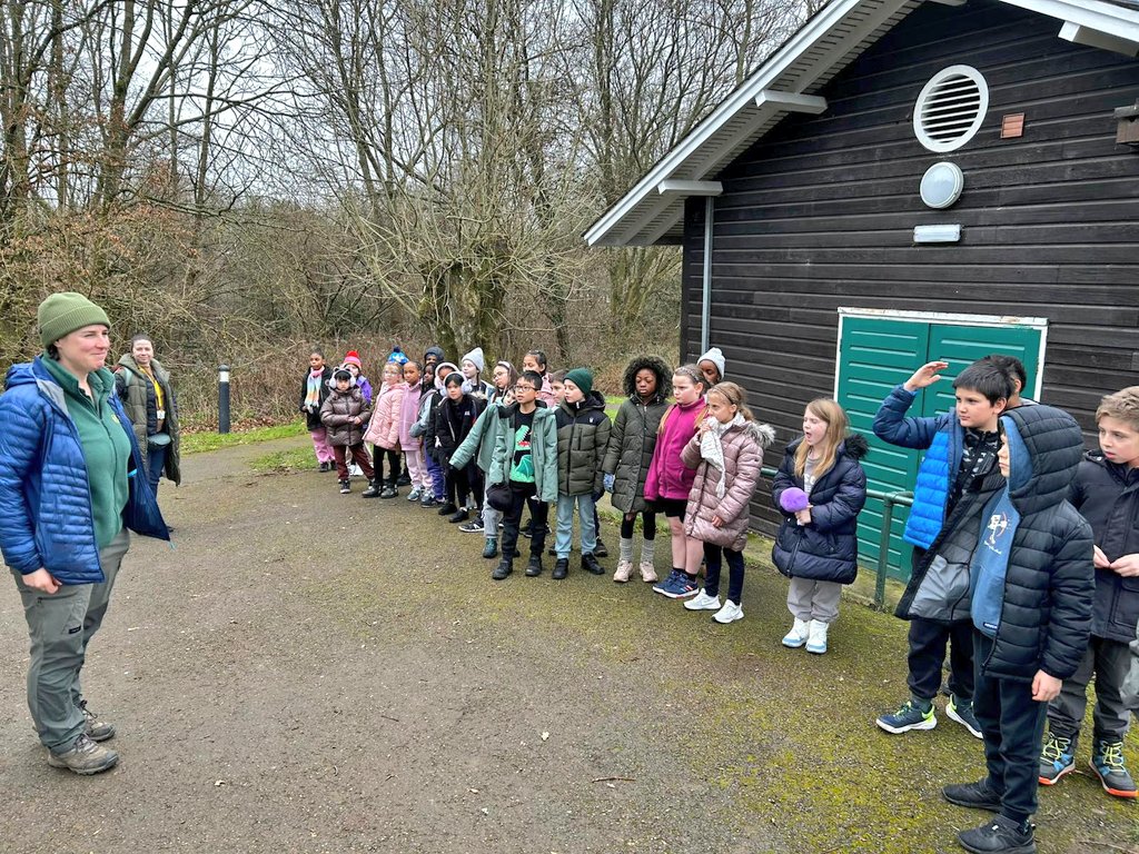 AlbionPrimary's tweet photo. Year 4 have arrived safe and sound at Sayers Croft. We can't wait to see what they get up to over the next 3 days! Make sure to check in with us over the rest of the week. 
#APSYear4
#Sayerscroft https://t.co/mfBRTNK3RI