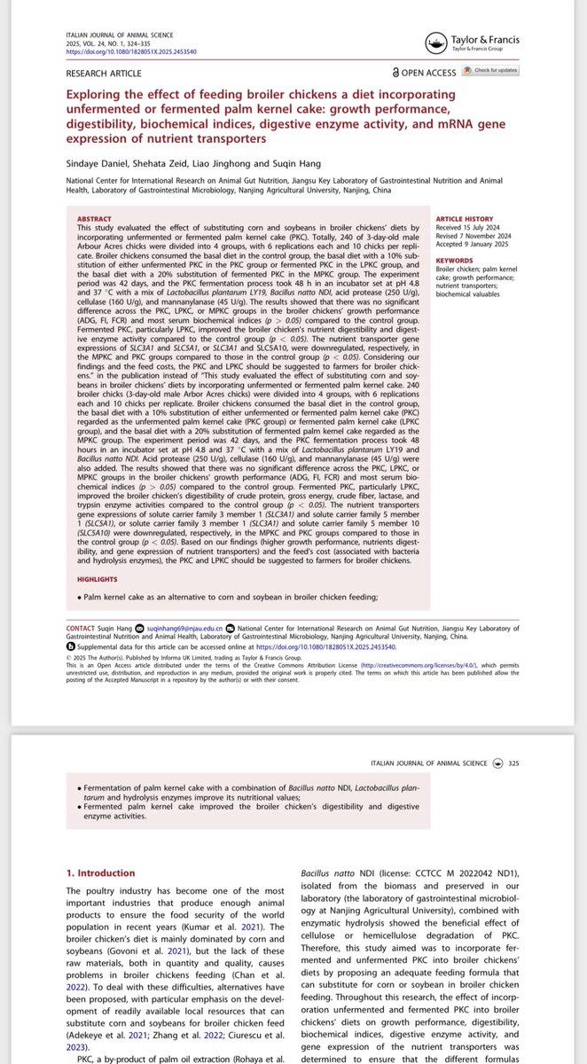 DanielSindaye's tweet photo. After completing my experiment on broiler chicken feeding, my followers can read more from this article 🌹🌹 https://t.co/U78IXqTkXc