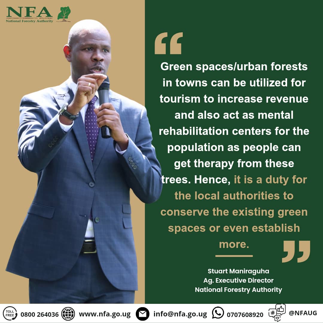 National Forestry Authority-Uganda (@nfaug) on Twitter photo Ag. ED, <a href="/NFAUG/">National Forestry Authority-Uganda</a> <a href="/stuartmani1/">Stuart Maniraguha</a> advises local authorities. Ag. ED, <a href="/NFAUG/">National Forestry Authority-Uganda</a> <a href="/stuartmani1/">Stuart Maniraguha</a> advises local authorities.
