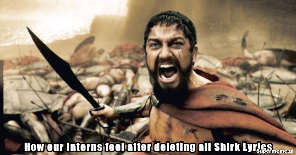 nasheedio's tweet photo. Our Interns are Fighting the Biggest Battle!!! 

#nasheedio #meme