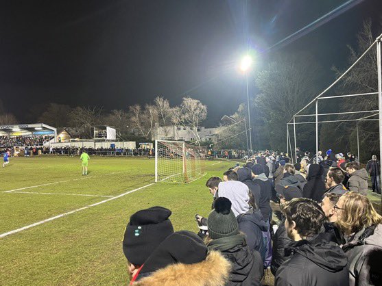 The worlds oldest derby was once again played between <a href="/HallamFC1860/">Hallam FC</a>  and <a href="/sheffieldfc/">Sheffield Football Club</a>  last night with an incredible attendance of 1,496 at the match 👏
