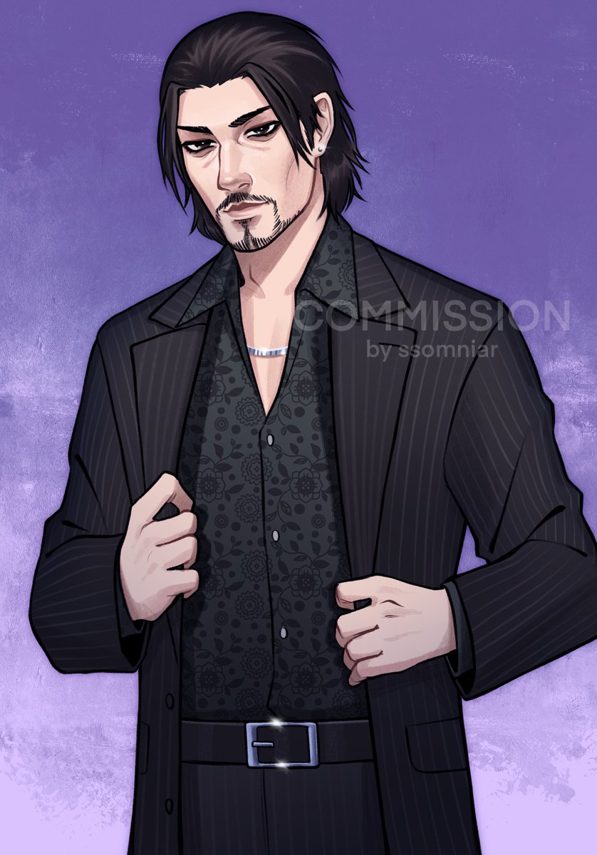 ssomniar's tweet image. Commission for @ZyxousMew thank you!~
Masato Arakawa 💜
#rgg #龍が如く #ryugagotoku #masatoarakawa #yakuza #ArtistOnX