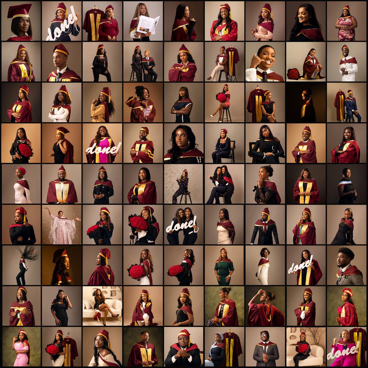 Folaszn's tweet image. Unilag Class of 2023, it’s a wrap! 🎓✨
Thank you for trusting us 💌