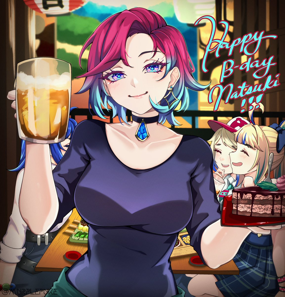 "🎂Happy Birthday Natsuki!!!🎂"

Another year of celebrating my Pride and Joy's Birthday instead of mine! 🥳🥳🥳