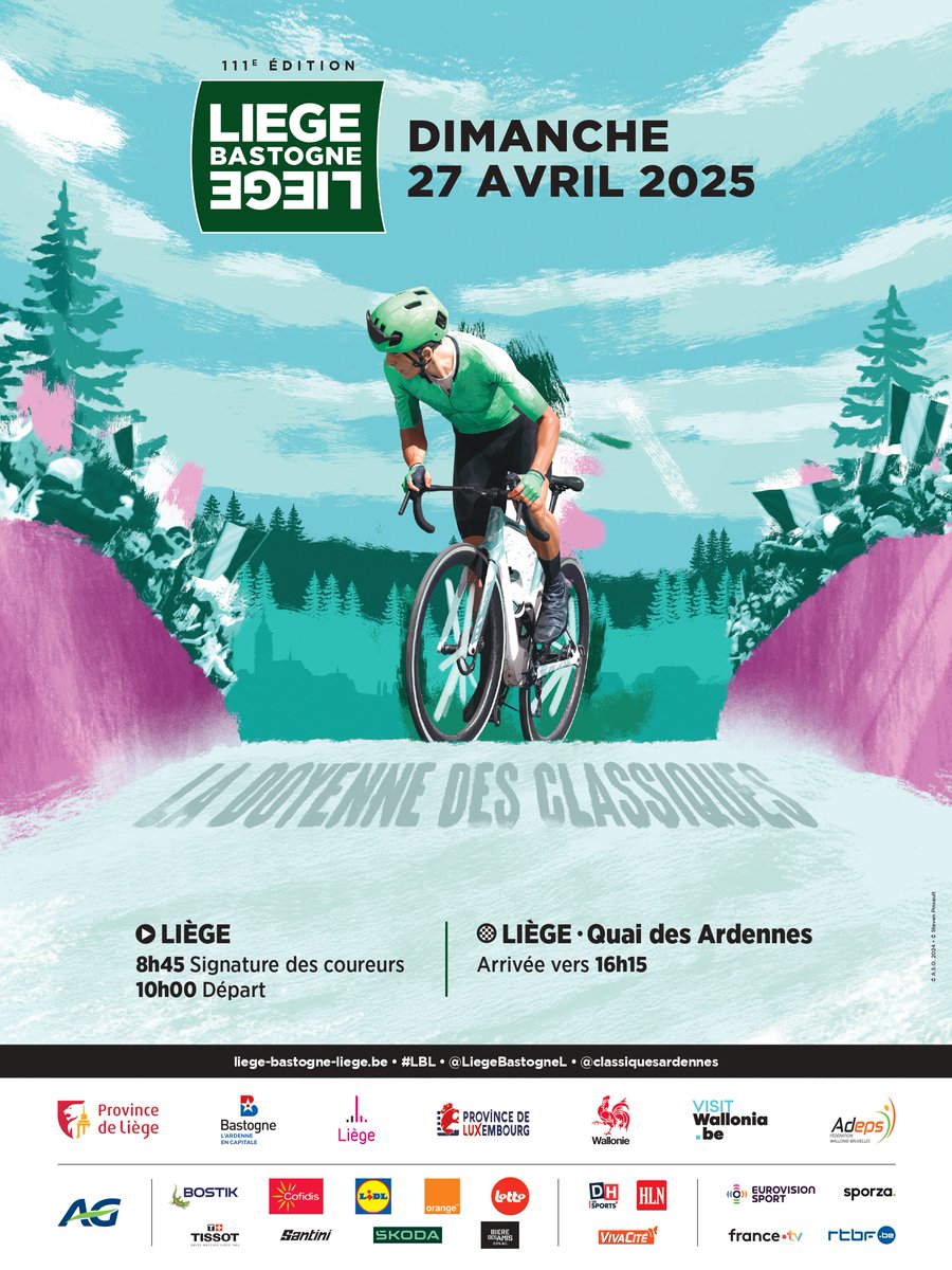🤩 #LBL 2025 : redoutable et délectable ! Rendez-vous le 27 avril !

🤩#LBL 2025: redoutable and delectable! See you on April 27!
