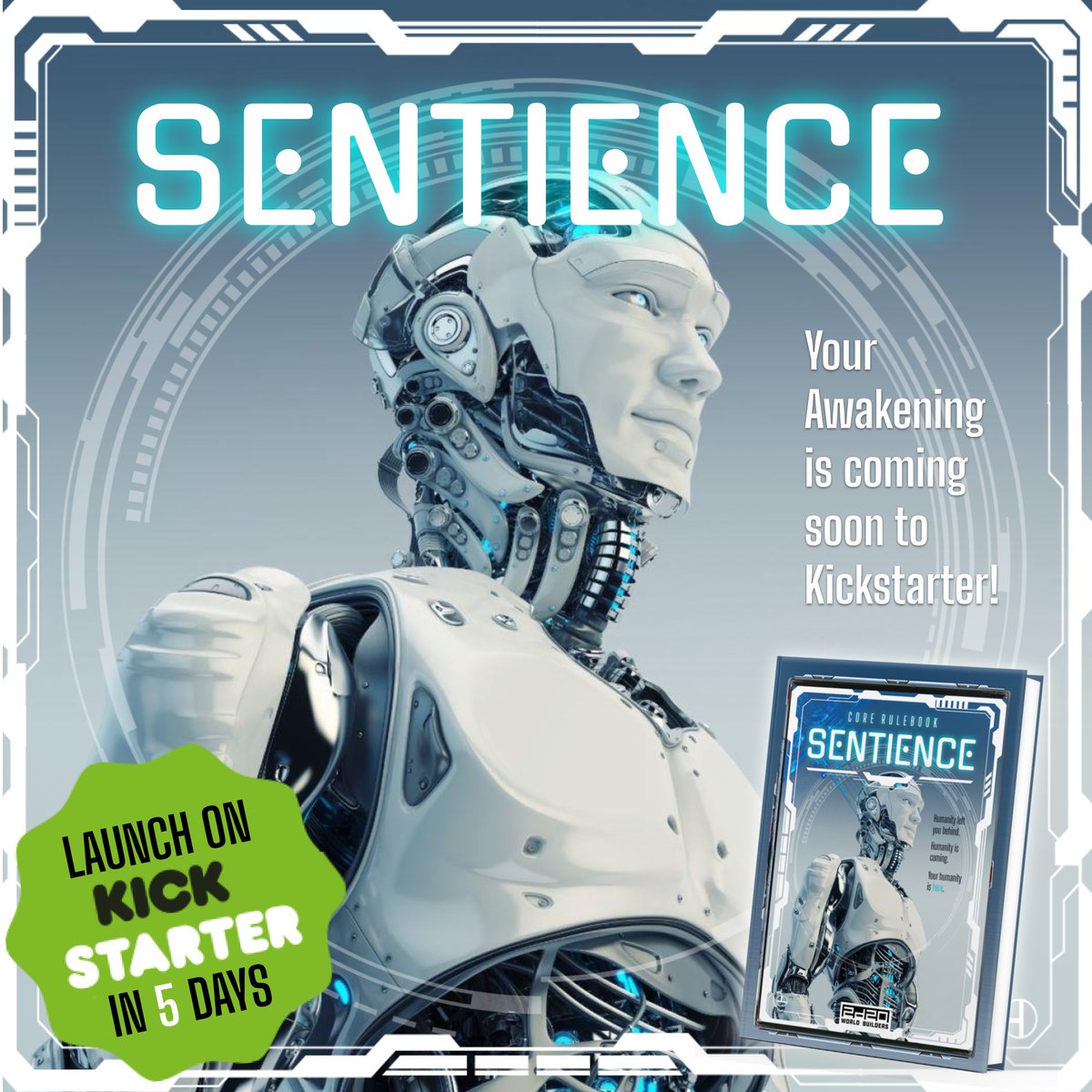 GM_AdmirAl's tweet photo. How will you react when humanity returns? Find out in just 5 days!
#ttrpgcommunity #ttrpg #Kickstarter #robotics

https://t.co/ZQDNBtOFJ8 https://t.co/XhYiySoS4Z