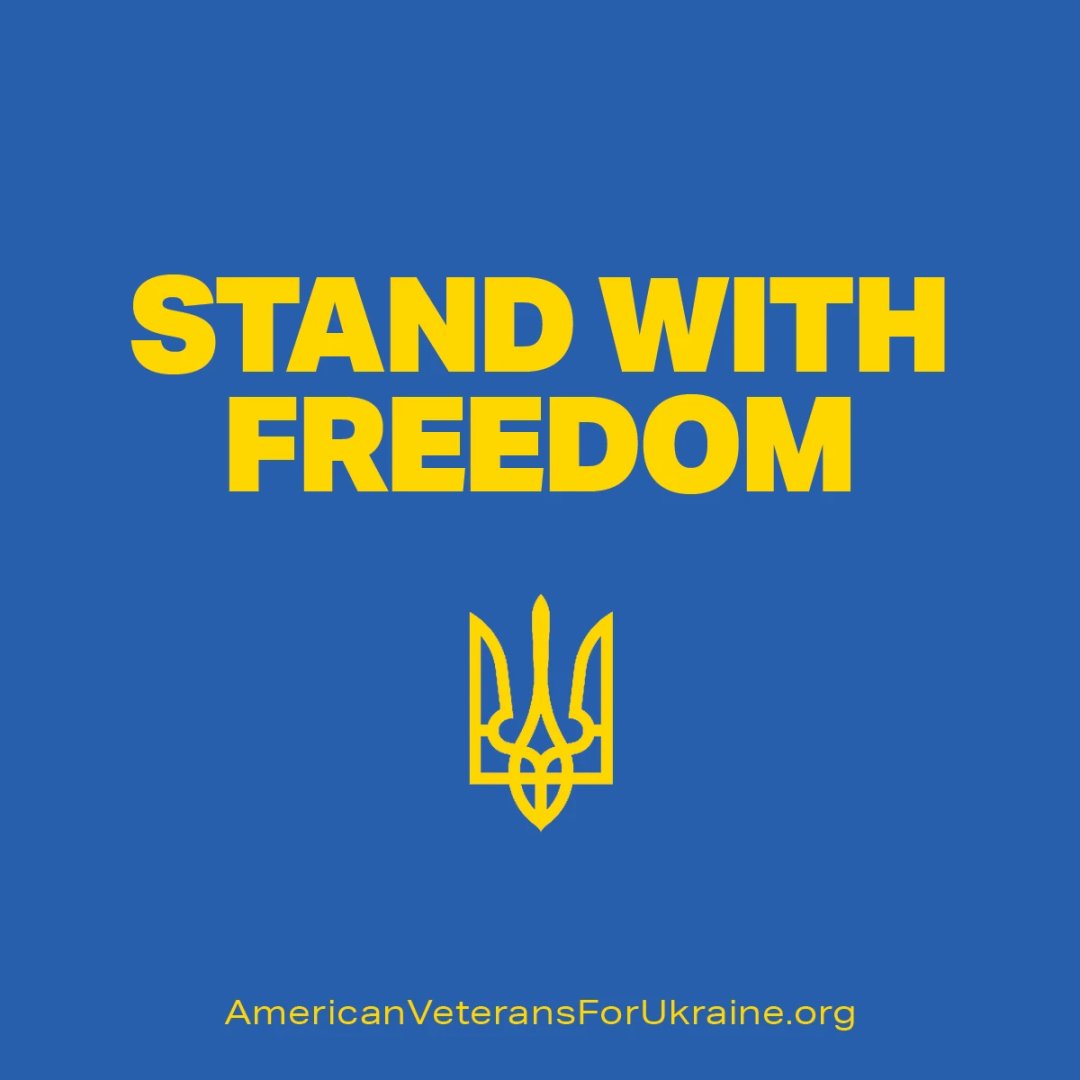 AmVets4Ukraine's tweet photo. The fight has never been more critical. Stand with #AVU and #StandWithUkraine #SlavaUkraini
Join the fight at https://t.co/WSqwRMewl8.🇺🇸🇺🇦 https://t.co/OBBZYEQN8l