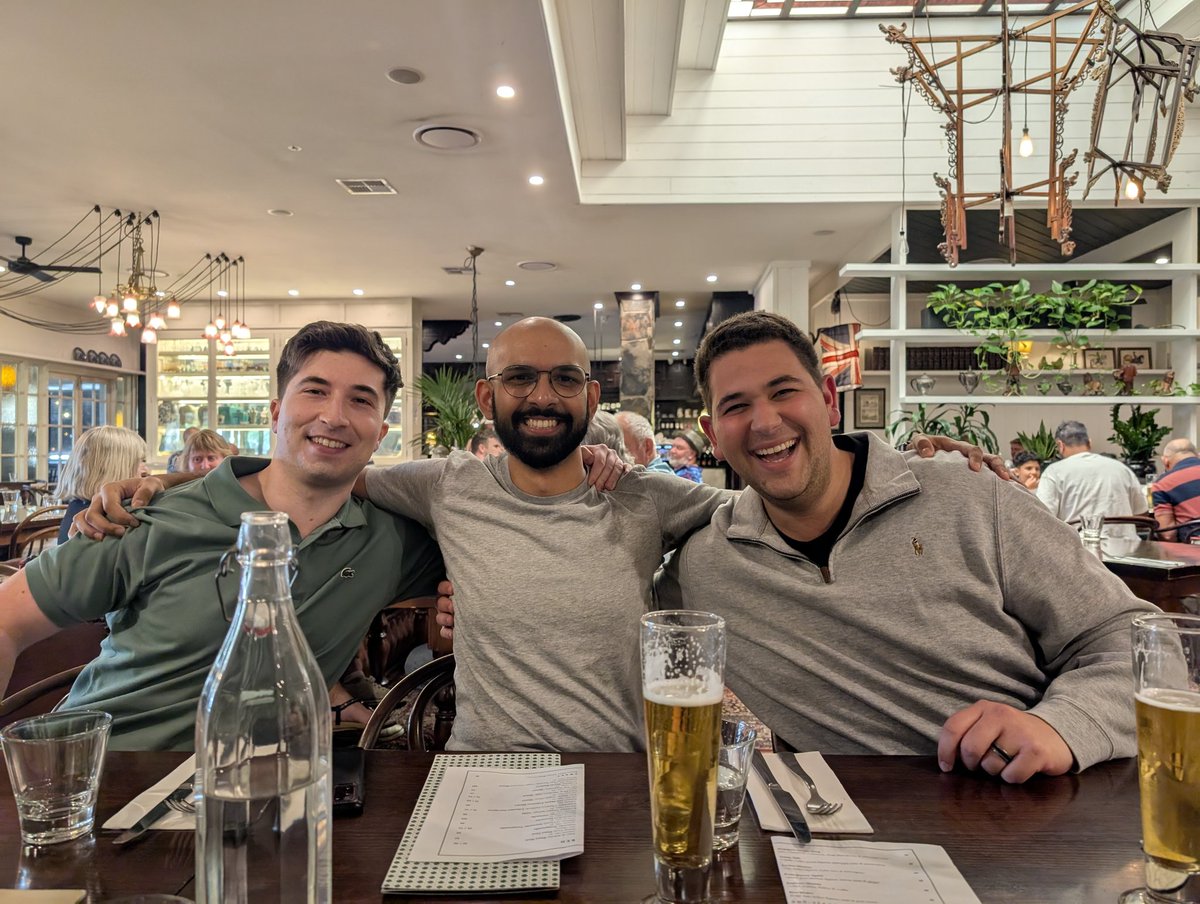 Tarik Sammour (@tarik_sammour) on Twitter photo Research Fellow handover.
Bring on 2025!
<a href="/zacbunjo/">Zachary Bunjo</a> <a href="/IshraqMurshed/">Ishraq Murshed</a> <a href="/bedrikovetski/">Sergei Bedrikovetski</a> Research Fellow handover.
Bring on 2025!
<a href="/zacbunjo/">Zachary Bunjo</a> <a href="/IshraqMurshed/">Ishraq Murshed</a> <a href="/bedrikovetski/">Sergei Bedrikovetski</a>