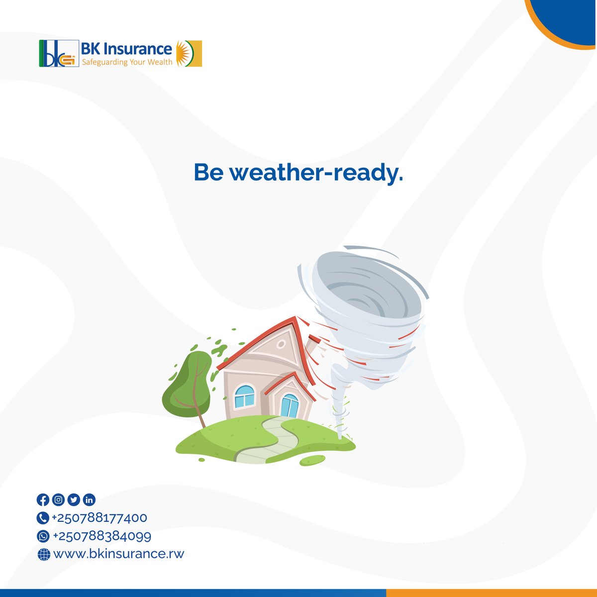 bkinsuranceltd's tweet photo. Weather can be unpredictable this time of year. 
Stay updated on forecasts, dress appropriately, and make sure your home is ready for sudden changes.  Preparedness is key!
 #weathertips 
#staysafe https://t.co/9qF3aX9Bok