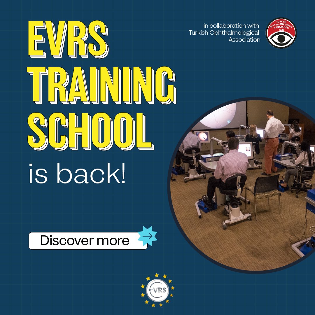 evrssociety's tweet image. 🌟EVRS TRAINING SCHOOL in collaboration with Turkish Ophthalmological Association 📷

24-29 May 2025
TODEM Ankara, Türkiye

EVRS Training School is the first school for the vitreoretinal training in all over the world  and is back!

🌐evrsociety.org/training-schoo…

#evrs  #Vitreoretina
