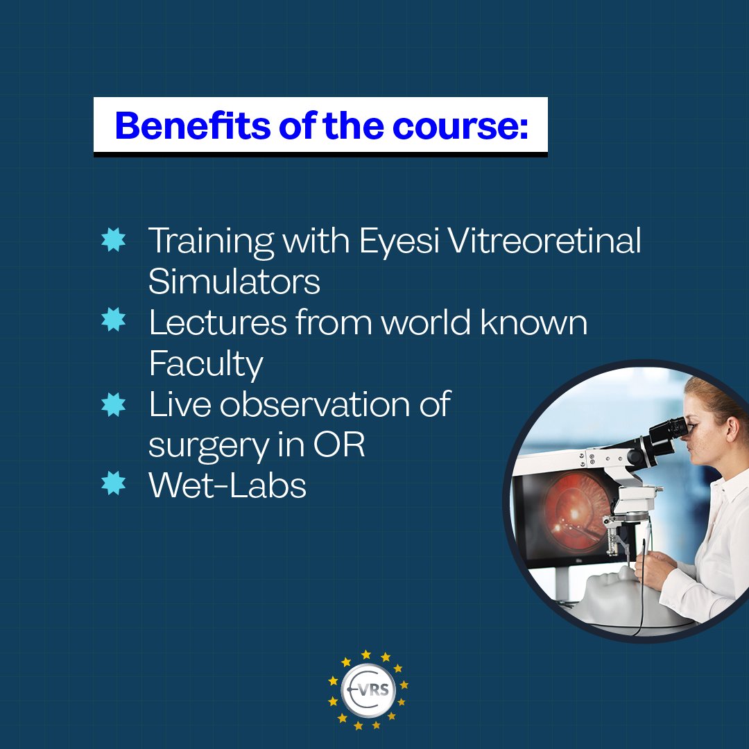 evrssociety's tweet image. 🌟EVRS TRAINING SCHOOL in collaboration with Turkish Ophthalmological Association 📷

24-29 May 2025
TODEM Ankara, Türkiye

EVRS Training School is the first school for the vitreoretinal training in all over the world  and is back!

🌐evrsociety.org/training-schoo…

#evrs  #Vitreoretina