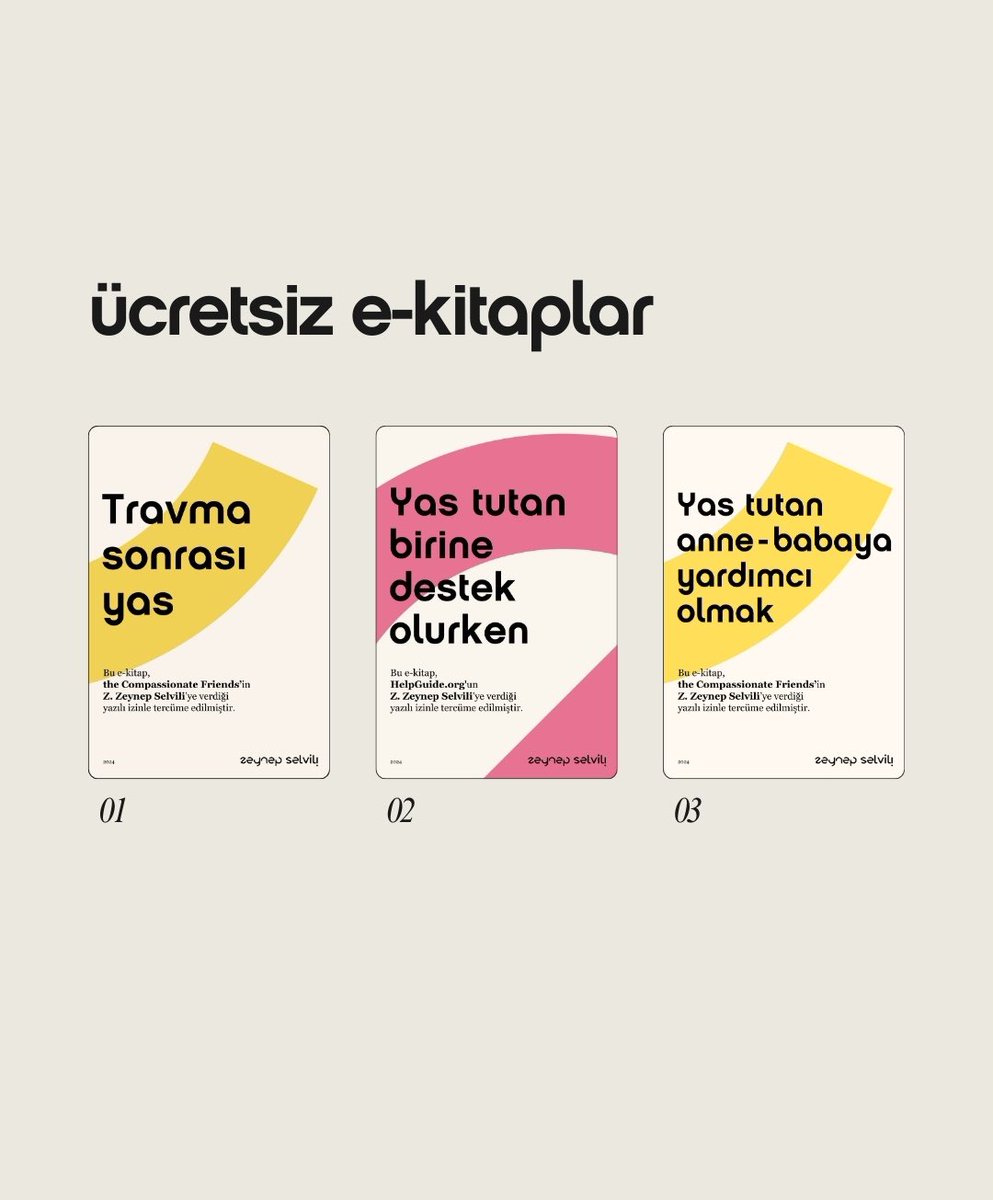 Daha çok insana yardımcı olabilmek için bu ücretsiz e-kitapları hazırladım. Elimden bir tek bu geldi şimdilik. Çok ama çok üzgünüm.

Bağlantı: drive.google.com/drive/folders/…