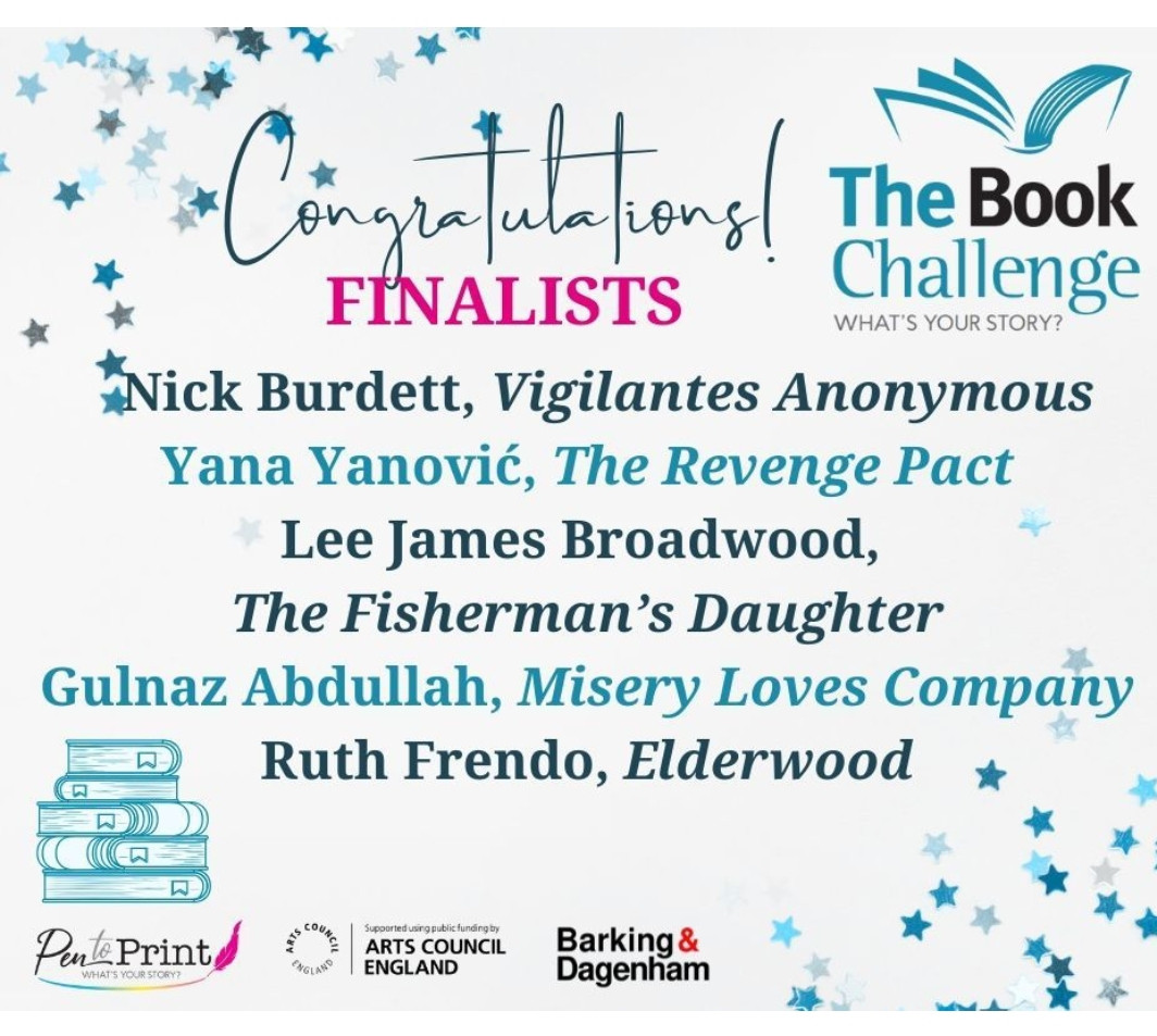 I did a thing! Finalist in the Book Challenge. I will work with a mentor for the next year to get the book ready for publication in mid 2026.

#WritingCommunity
#WriterSky
#writers