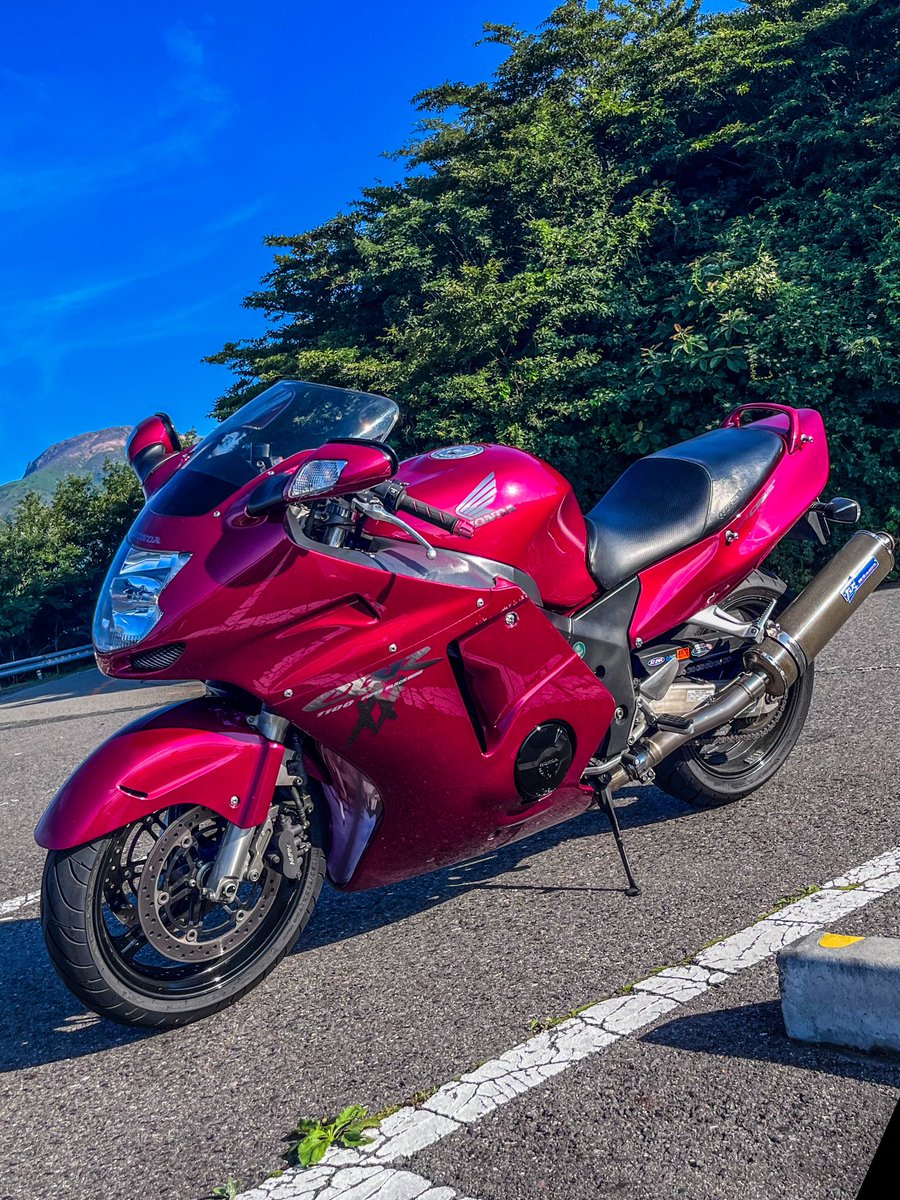 #全日本赤いバイクはかっこいい選手権2025
#cbr1100xx

カラー名にレッドって入ってないけどww